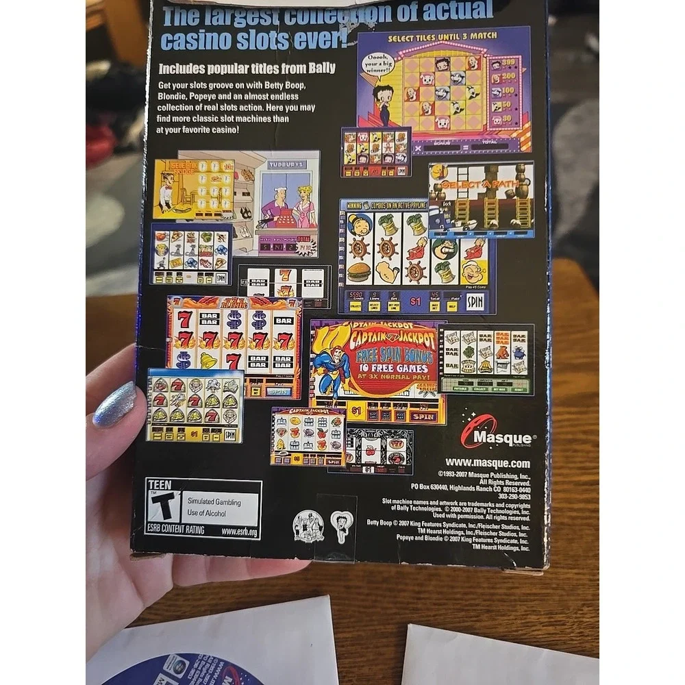 Slots Triple Play (Windows/Mac, 2007) BRAND NEW OTHER VGC S115